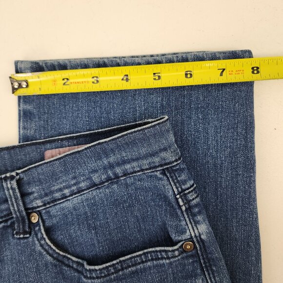 Gloria Vanderbilt Amanda Womens 14 Short 35x27 Straight Leg Blue Jeans High Rise - Picture 12 of 15